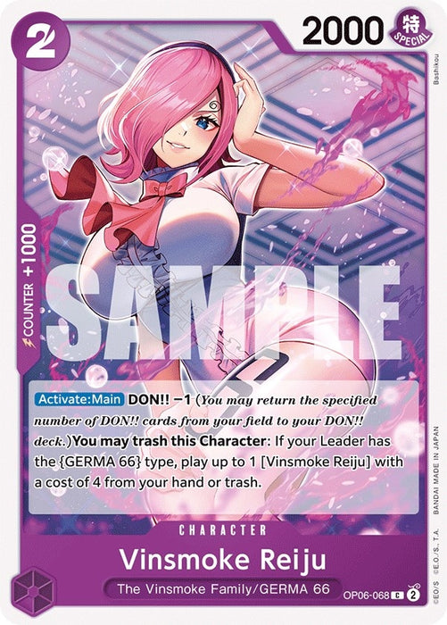 Vinsmoke Reiju (068) (OP06-068) [Wings of the Captain]