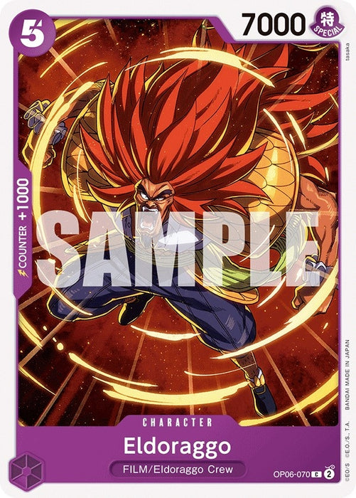 Image for Eldoraggo (OP06-070) [Wings of the Captain] - One Piece Card Game