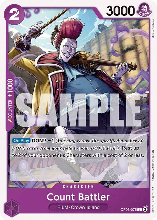 Image for Count Battler (OP06-075) [Wings of the Captain] - One Piece Card Game