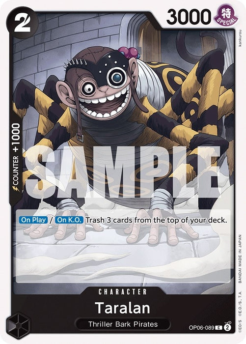 Image for Taralan (OP06-089) [Wings of the Captain] - One Piece Card Game