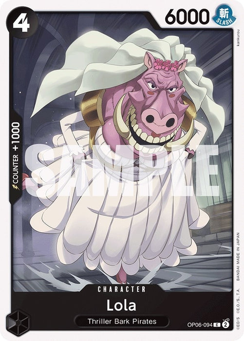 Image for Lola (OP06-094) [Wings of the Captain] - One Piece Card Game