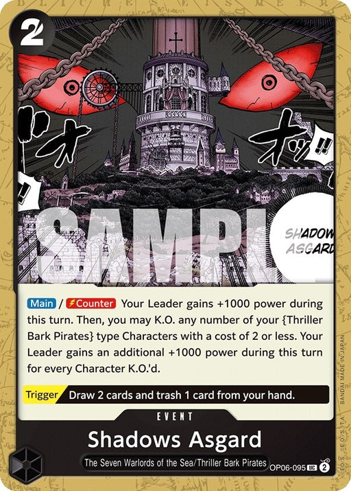 Image for Shadows Asgard (OP06-095) [Wings of the Captain] - One Piece Card Game