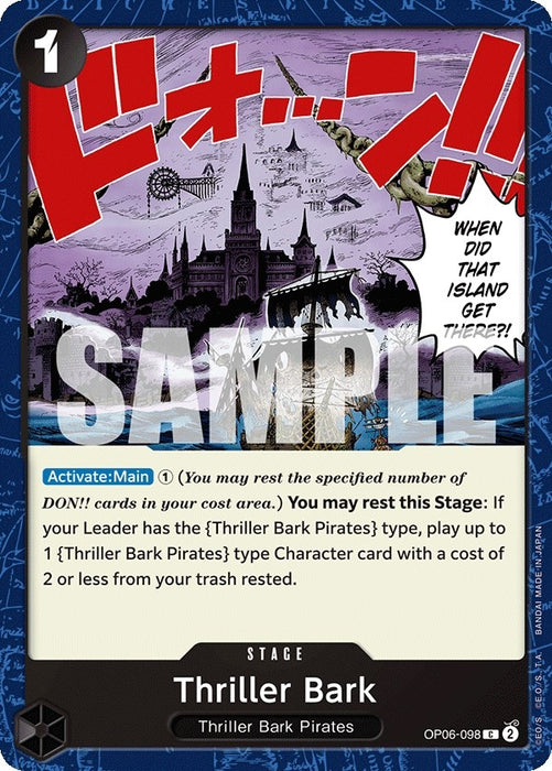 Image for Thriller Bark (OP06-098) [Wings of the Captain] - One Piece Card Game