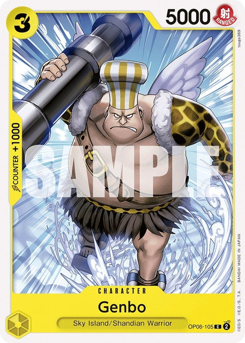 Image for Genbo (OP06-105) [Wings of the Captain] - One Piece Card Game