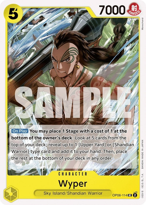 Image for Wyper (OP06-114) [Wings of the Captain] - One Piece Card Game