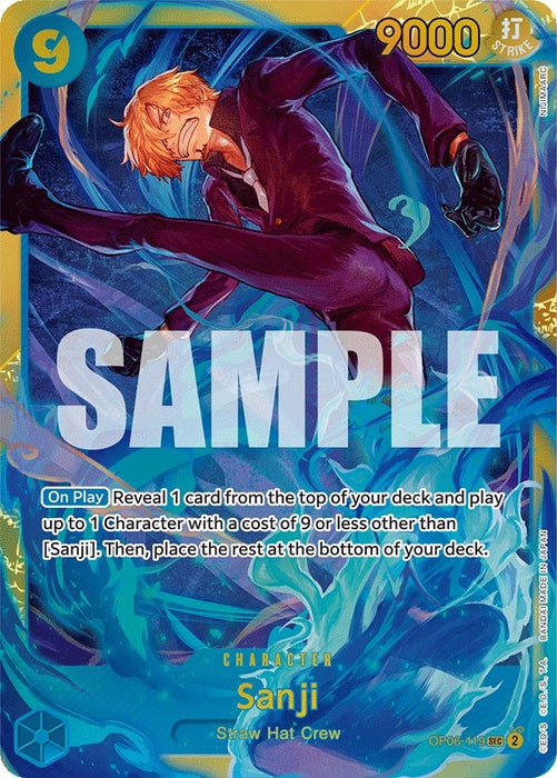 Sanji (OP06-119) (Foil) [Wings of the Captain]