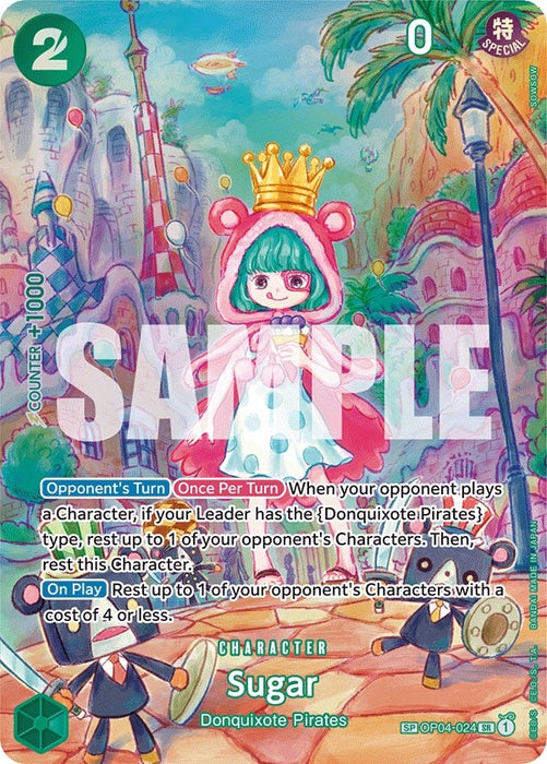 Sugar (SP) (OP04-024) (Foil) [Wings of the Captain]