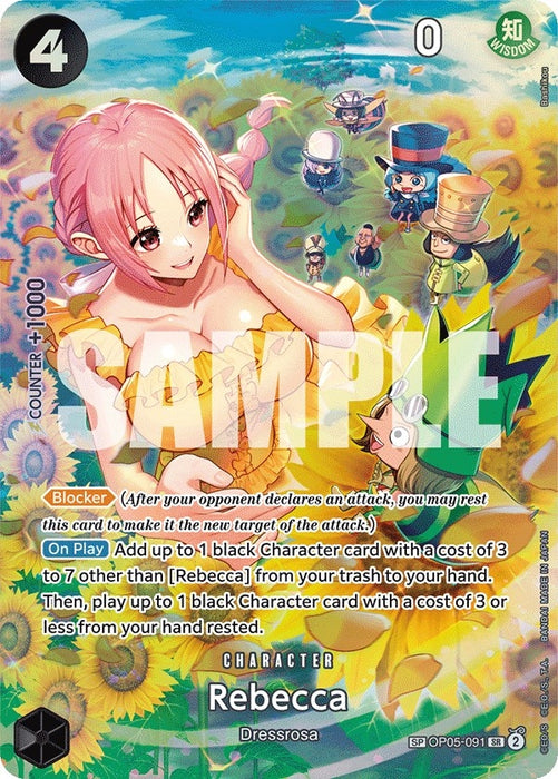 Rebecca (SP) (OP05-091) (Foil) [Wings of the Captain]