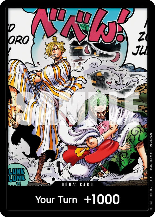 Image for DON!! Card (Alternate Art) (Foil) [Wings of the Captain] - One Piece Card Game