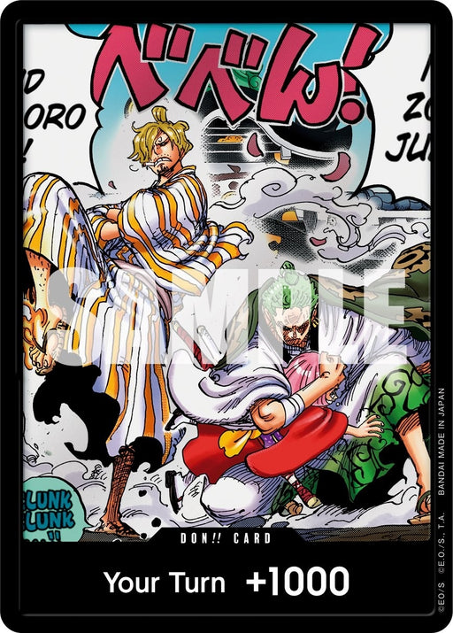 Image for DON!! Card (Alternate Art) (Foil) [Wings of the Captain] - One Piece Card Game