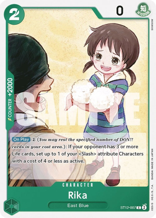 Image for Rika (ST12-007) [Starter Deck 12: Zoro and Sanji] - One Piece Card Game