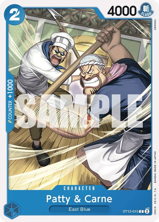 Image for Patty & Carne (ST12-015) [Starter Deck 12: Zoro and Sanji] - One Piece Card Game