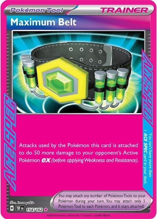 Image for Maximum Belt (154/162) (Holofoil) [SV05: Temporal Forces] - Pokemon
