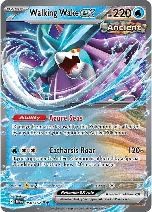 Image for Walking Wake ex (050/162) (Holofoil) [SV05: Temporal Forces] - Pokemon