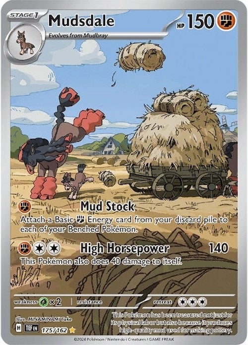 Image for Mudsdale (175/162) (Holofoil) [SV05: Temporal Forces] - Pokemon