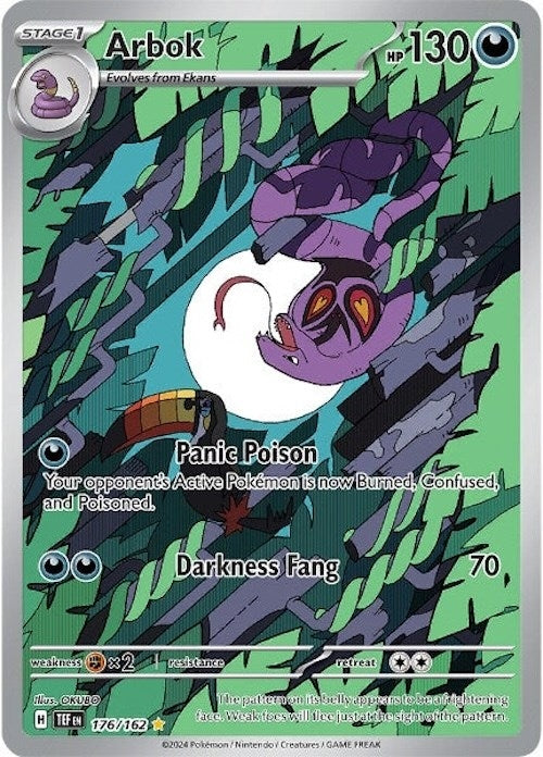 Image for Arbok (176/162) (Holofoil) [SV05: Temporal Forces] - Pokemon