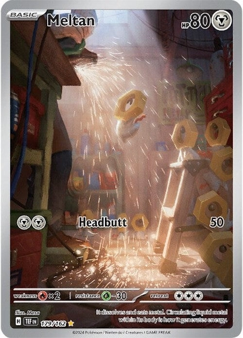 Image for Meltan (179/162) (Holofoil) [SV05: Temporal Forces] - Pokemon