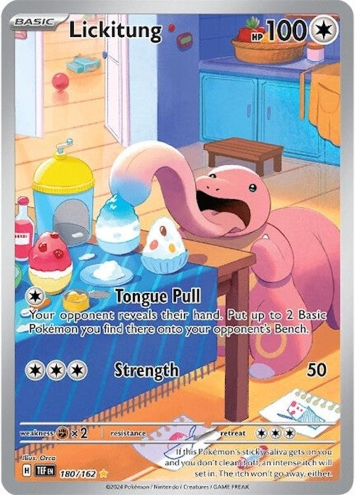 Image for Lickitung (180/162) (Holofoil) [SV05: Temporal Forces] - Pokemon