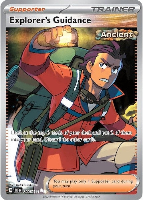 Image for Explorer's Guidance (200/162) (Holofoil) [SV05: Temporal Forces] - Pokemon