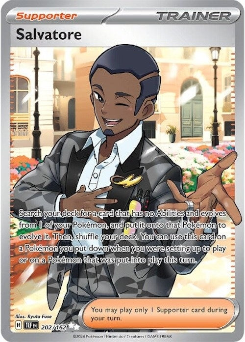 Image for Salvatore (202/162) (Holofoil) [SV05: Temporal Forces] - Pokemon