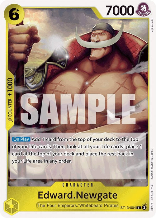 Edward.Newgate (ST13-004) (Foil) [Ultra Deck: The Three Brothers]