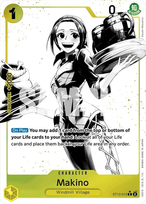 Makino (Parallel) (ST13-012) (Foil) [Ultra Deck: The Three Brothers]