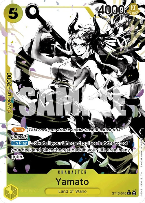 Yamato (Parallel) (ST13-016) (Foil) [Ultra Deck: The Three Brothers]