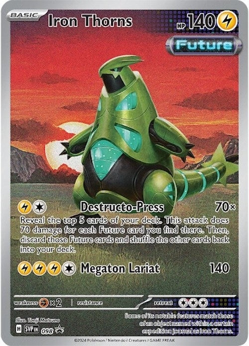 Image for Iron Thorns - 098 (098) (Holofoil) [SV: Scarlet & Violet Promo Cards] - Pokemon