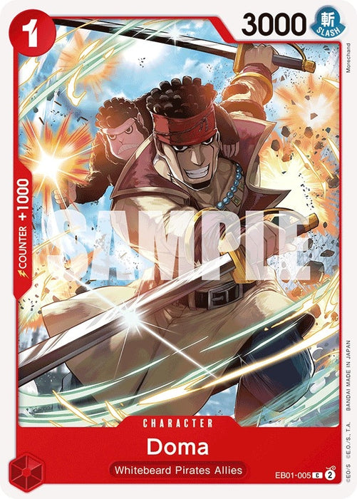Image for Doma (EB01-005) [Extra Booster: Memorial Collection] - One Piece Card Game