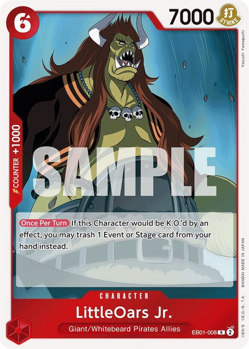 Image for LittleOars Jr. (EB01-008) (Foil) [Extra Booster: Memorial Collection] - One Piece Card Game