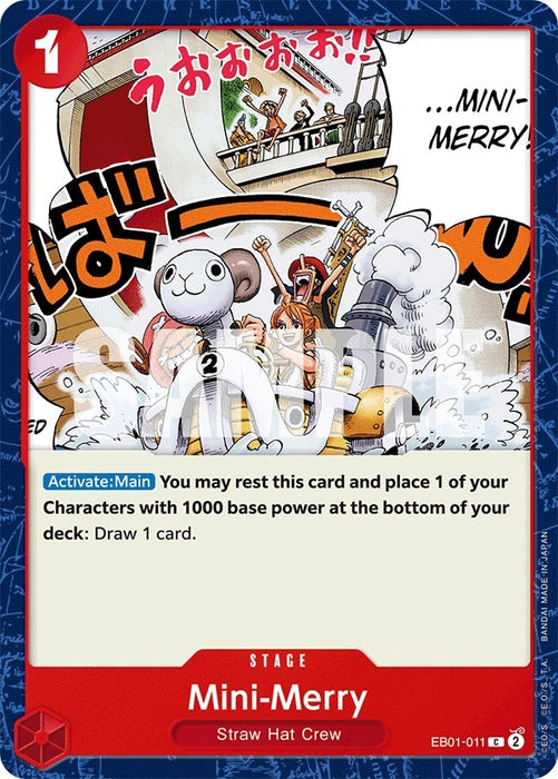 Image for Mini-Merry (EB01-011) [Extra Booster: Memorial Collection] - One Piece Card Game