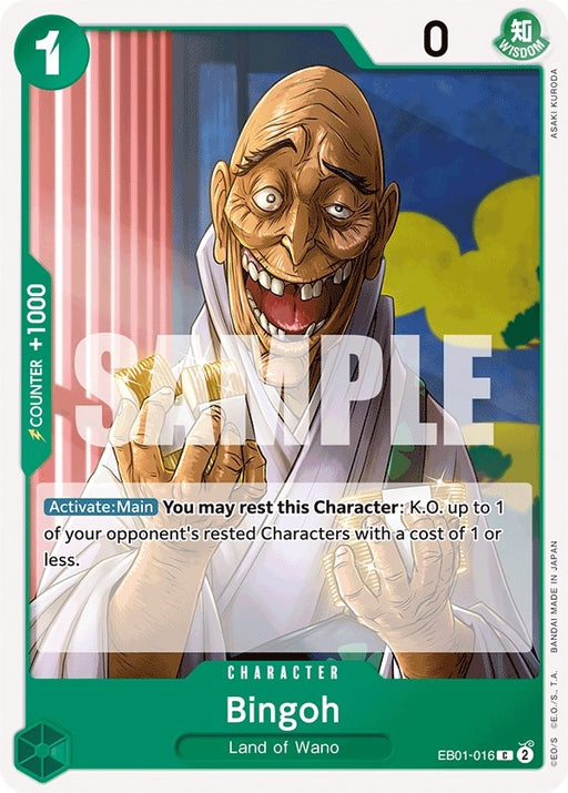 Image for Bingoh (EB01-016) [Extra Booster: Memorial Collection] - One Piece Card Game