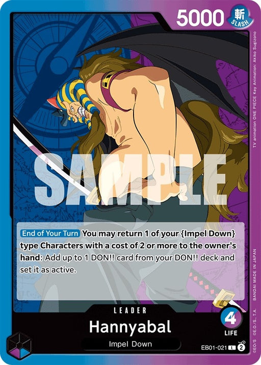 Image for Hannyabal (EB01-021) [Extra Booster: Memorial Collection] - One Piece Card Game