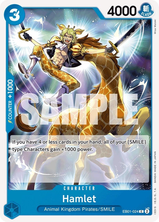 Image for Hamlet (EB01-024) [Extra Booster: Memorial Collection] - One Piece Card Game