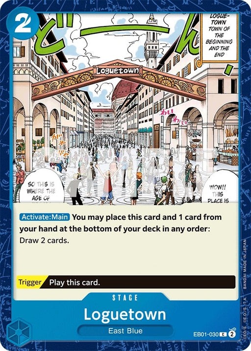 Image for Loguetown (EB01-030) [Extra Booster: Memorial Collection] - One Piece Card Game