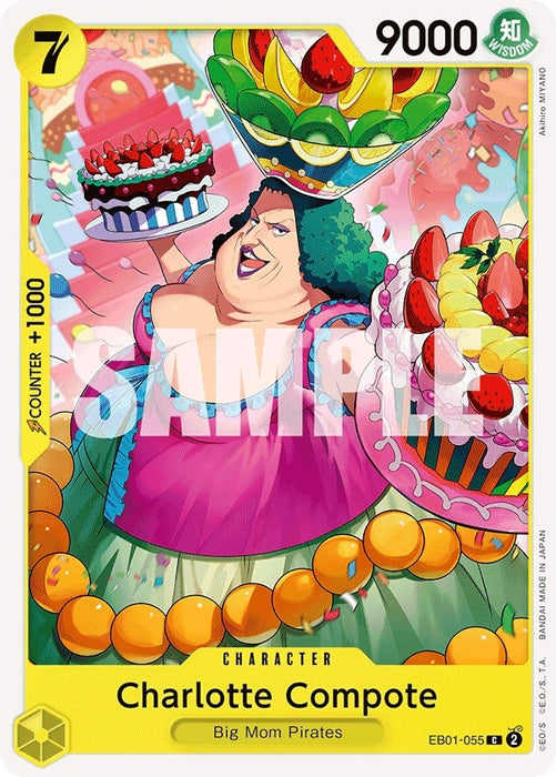 Image for Charlotte Compote (EB01-055) [Extra Booster: Memorial Collection] - One Piece Card Game