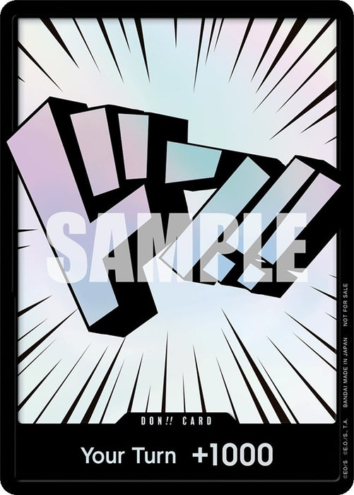 DON!! Card (3D Text) (Foil) [One Piece Promotion Cards]