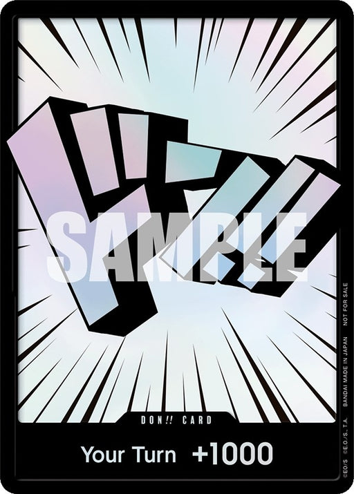 Image for DON!! Card (3D Text) (Foil) [One Piece Promotion Cards] - One Piece Card Game