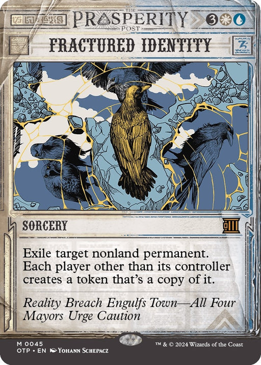 Image for Fractured Identity (45) [Outlaws of Thunder Junction: Breaking News] - Magic: The Gathering