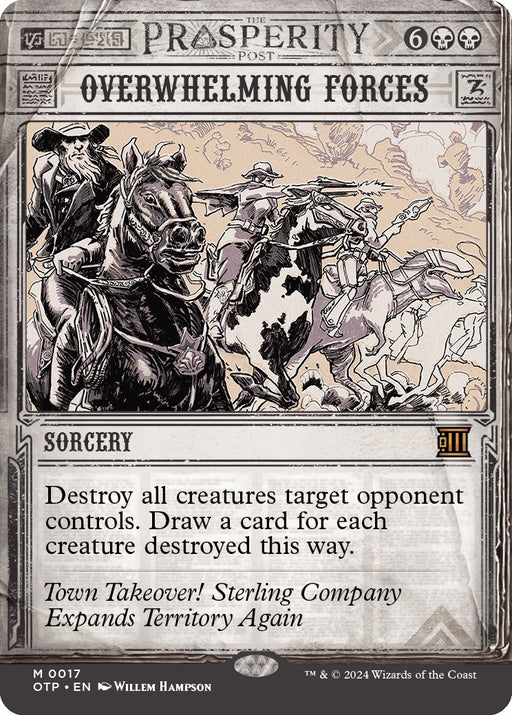 Image for Overwhelming Forces (17) [Outlaws of Thunder Junction: Breaking News] - Magic: The Gathering