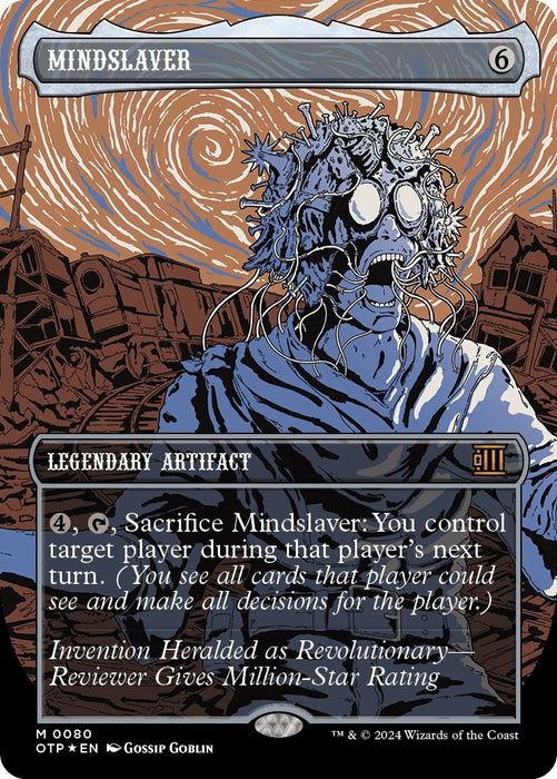 Image for Mindslaver (Textured Foil) (80) (Foil) [Outlaws of Thunder Junction: Breaking News] - Magic: The Gathering