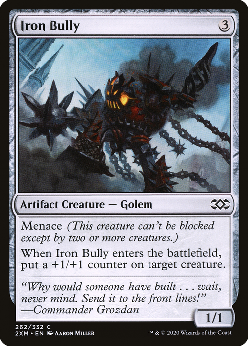 Iron Bully [2XM-262] Foil - Double Masters