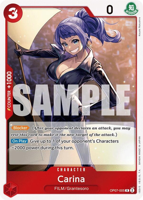 Image for Carina (OP07-005) (Foil) [500 Years in the Future] - One Piece Card Game