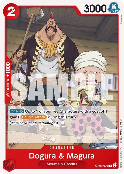 Image for Dogura & Magura (OP07-009) [500 Years in the Future] - One Piece Card Game