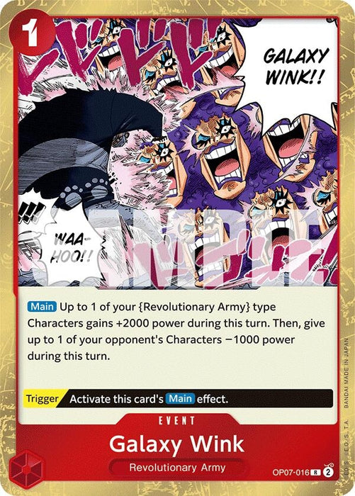 Galaxy Wink (OP07-016) (Foil) [500 Years in the Future]