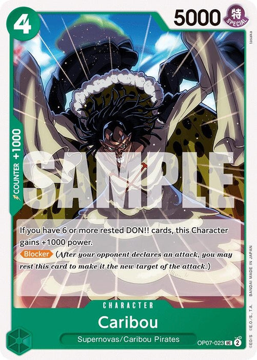 Image for Caribou (OP07-023) [500 Years in the Future] - One Piece Card Game
