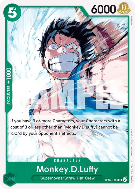 Image for Monkey.D.Luffy (033) (OP07-033) [500 Years in the Future] - One Piece Card Game