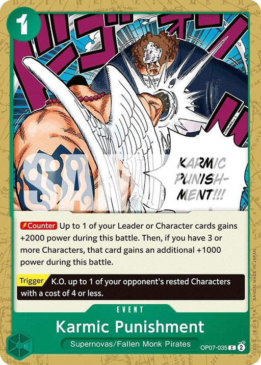 Image for Karmic Punishment (OP07-035) [500 Years in the Future] - One Piece Card Game