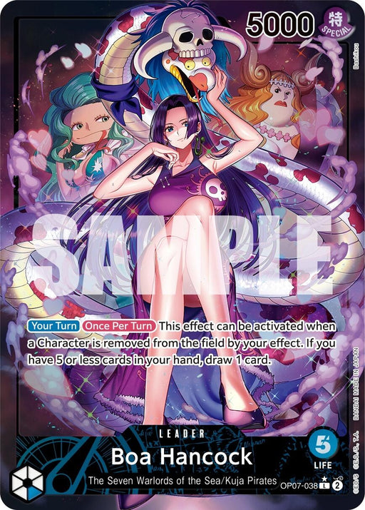 Image for Boa Hancock (038) (Parallel) (OP07-038) (Foil) [500 Years in the Future] - One Piece Card Game