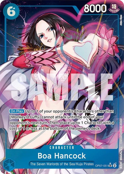 Boa Hancock (051) (Parallel) (OP07-051) (Foil) [500 Years in the Future]